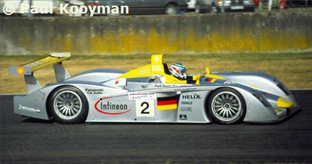 2 - Audi R8 #505 (Dallara) - Audi Sport North America