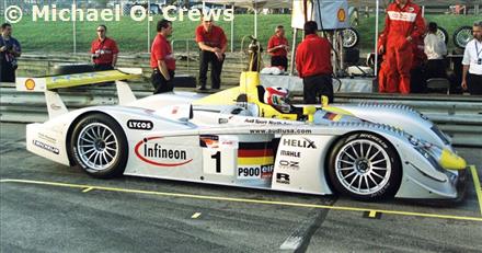 1 - Audi R8 #505 (Dallara) - Audi Sport North America