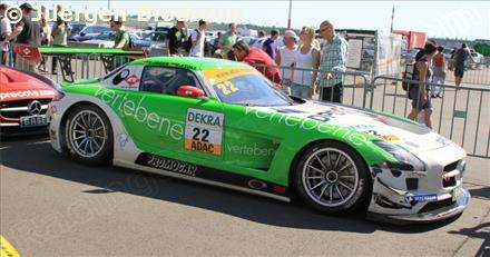 22 - Mercedes-Benz SLS AMG GT3 - MS Racing