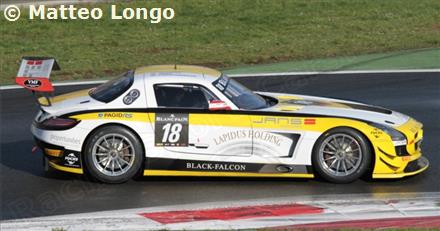 18 - Mercedes-Benz SLS AMG GT3 - Black Falcon