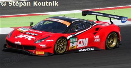 7 - Ferrari 488 GT3 (Michelotto) - HB Racing