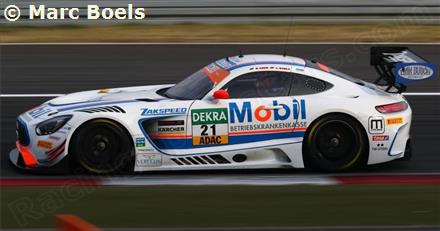 21 - Mercedes-AMG GT3 - Team Zakspeed BKK Mobil Oil Racing