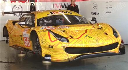 66 - Ferrari 488 GTE Evo #F142M GT3 4404 - JMW Motorsport