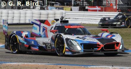 25 - BMW M Hybrid V8 #P22B 001 (Dallara) - BMW M Team RLL